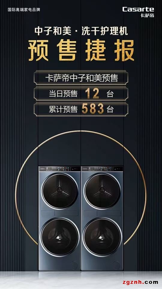 場(chǎng)景帶來新增量！卡薩帝洗衣機(jī)萬元以上份額80%