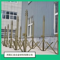 匯龍5G移動(dòng)通信站升降避雷針桿 5G基站升降桿避雷針