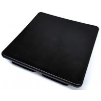 鋼管塑料堵頭端蓋悶頭蓋帽腳塞80x80方形管塞